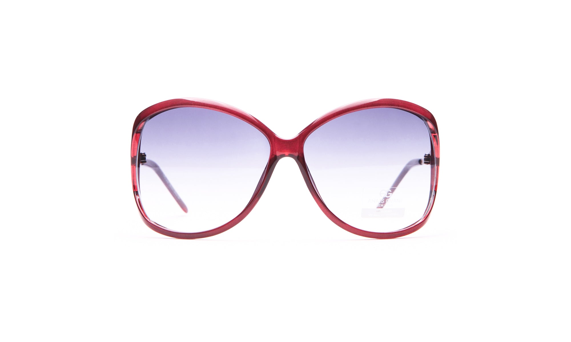 Dasein Feminine Fashion Oversized Sunglasses with Pop Out Mosaic Design