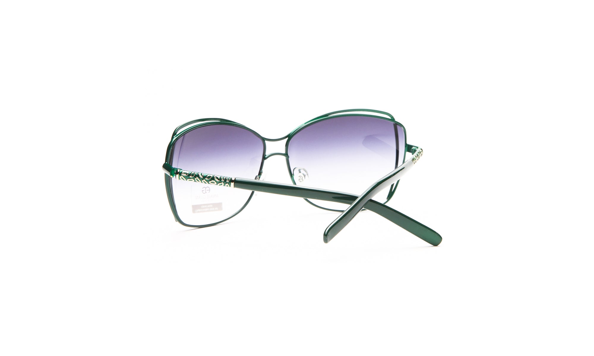 Women's Classic Metal Sunglasses Gradient Color Lens Aviator Sunglasses
