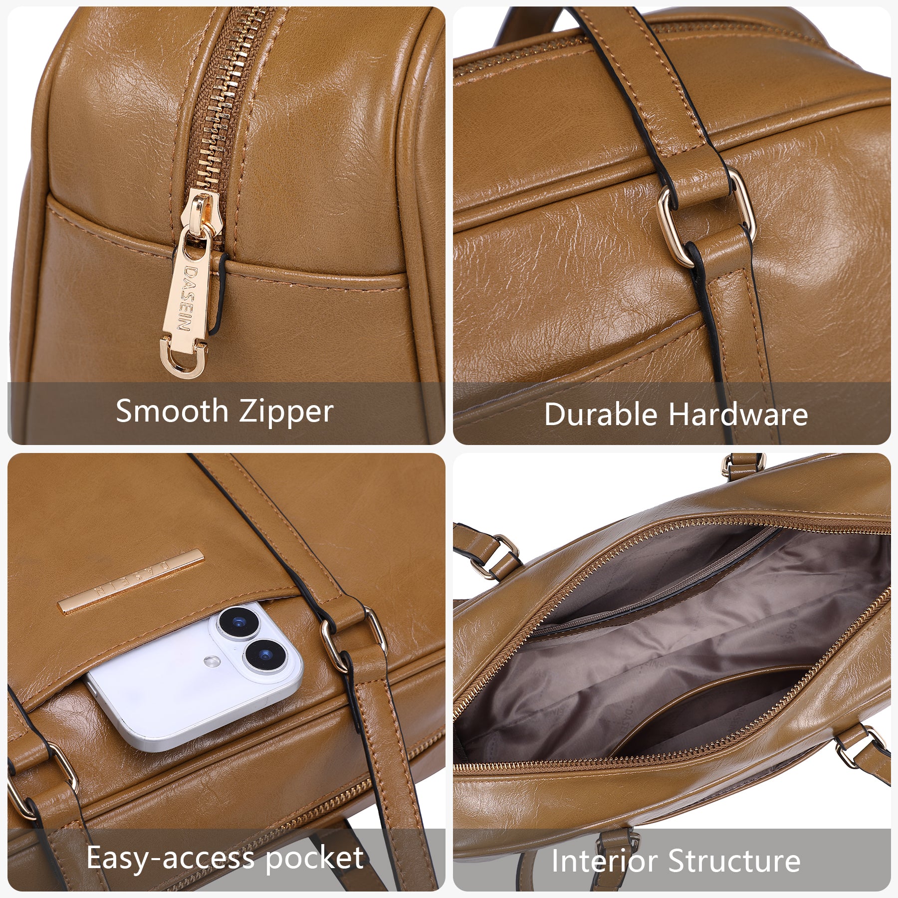 Faux Suede Shoulder Purses Retro Hobo Handbag Boston Style Bag East West Satchel for Women