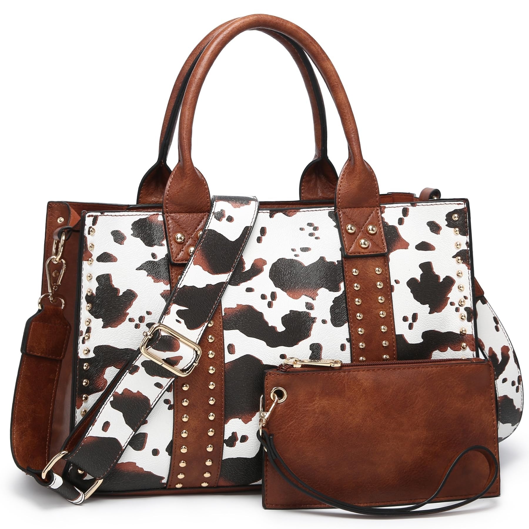 Purses Handbags for Women Tote Wallet Set Top Handle Satchel Shoulder Hobo Bag 3pcs