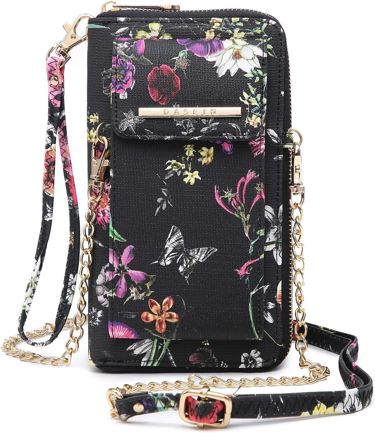 Crossbody Bag Phone Purse Handbag for Women Shoulder Bag Credit Card Wristlet Wallet with Multi Pockets