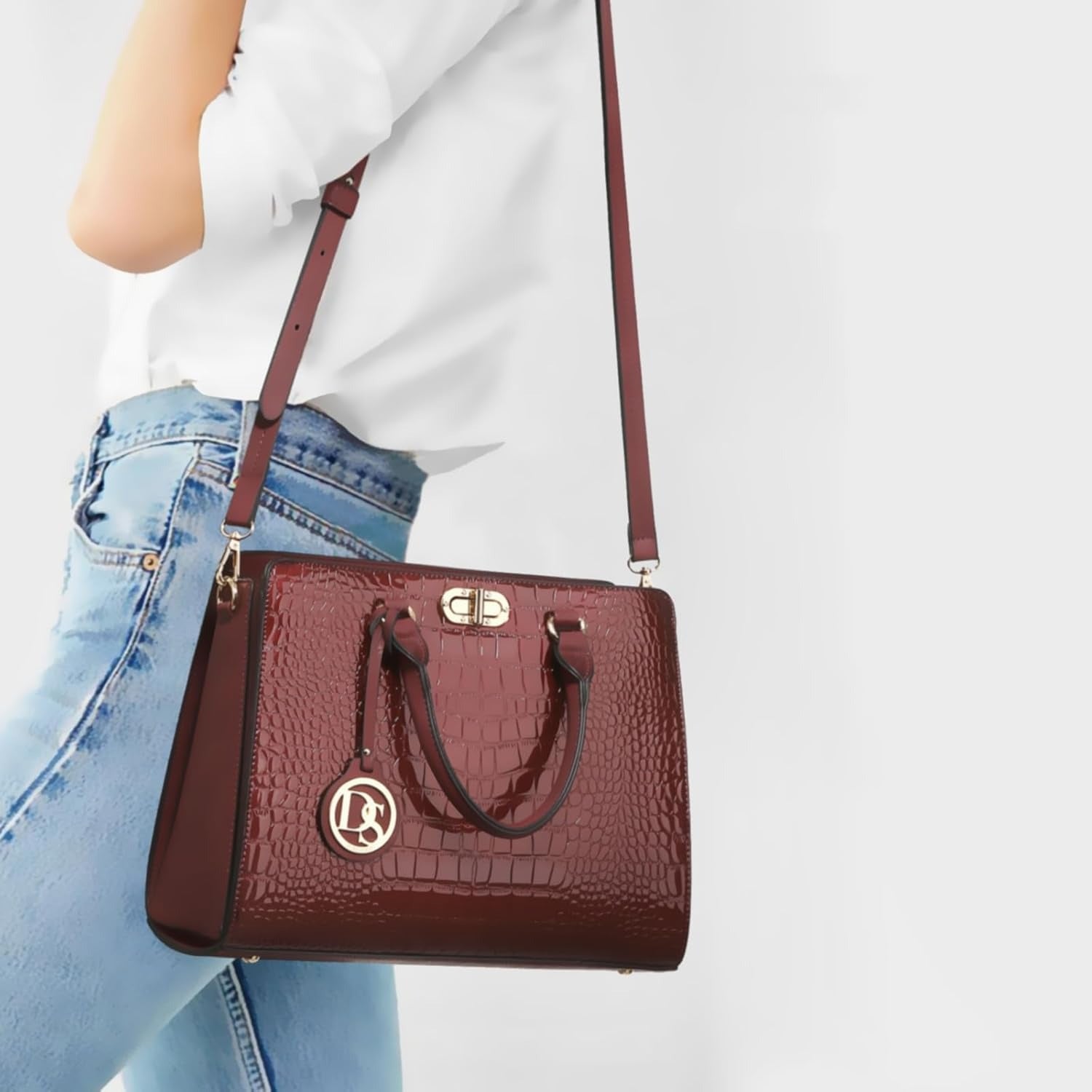 Women Handbags Purses Ladies Work Purse Satchel Tote Top Handle Shoulder Bags