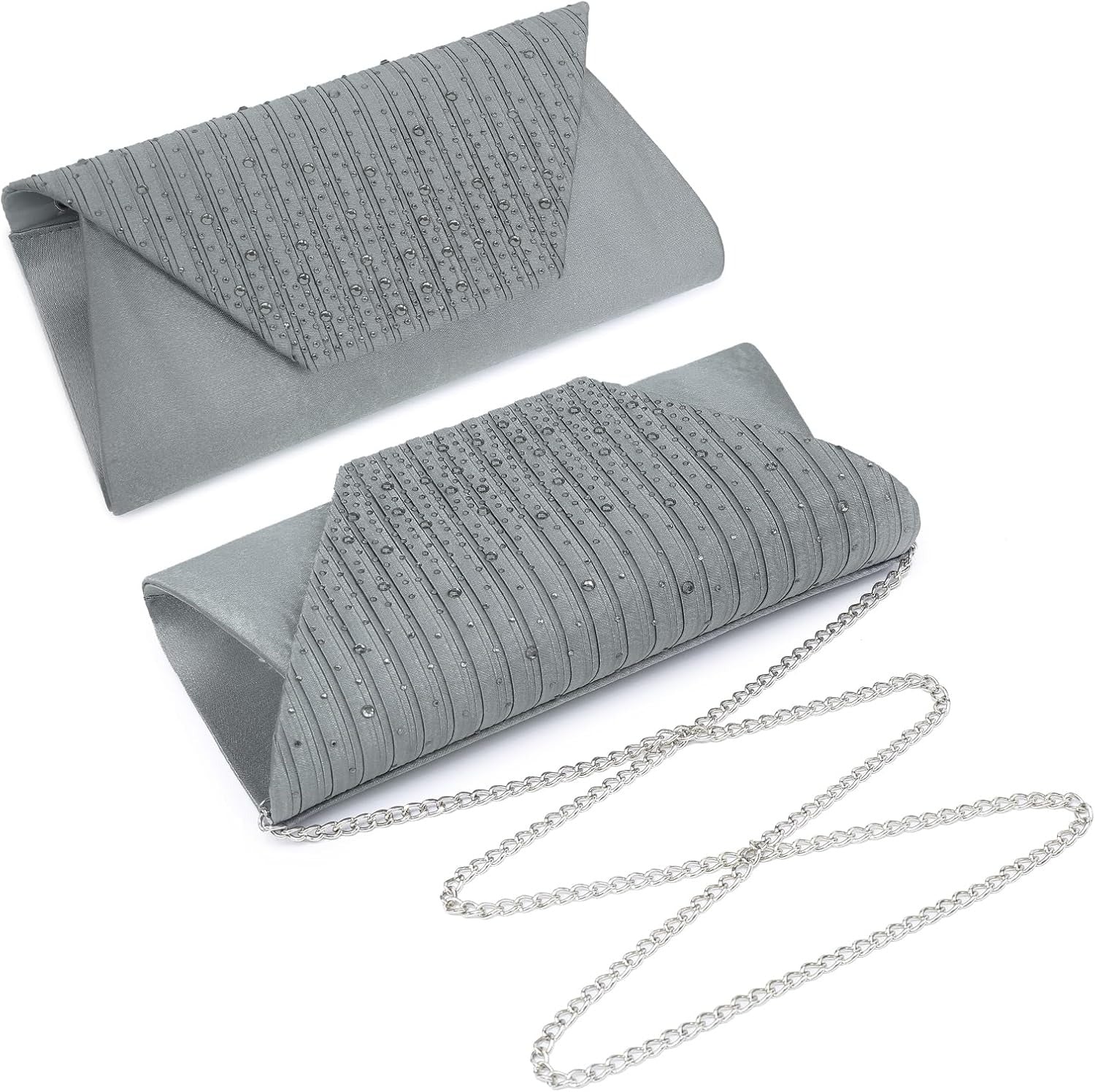 Women Evening Bags Wedding Purses Handbags Party Clutches Cocktail Prom Formal Clutch with Glitter Rhinestones