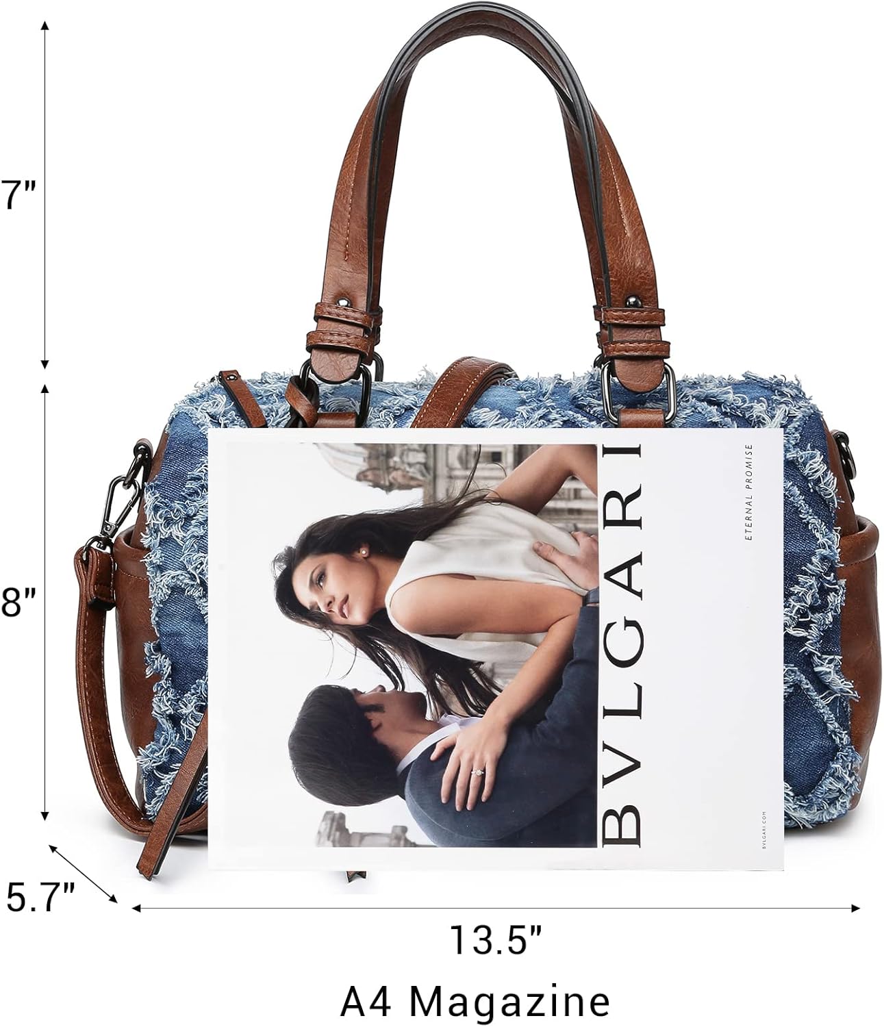 Women Soft Barrel Bags Large Hobo Top Handle Work Totes Satchel Handbags Shoulder Purse