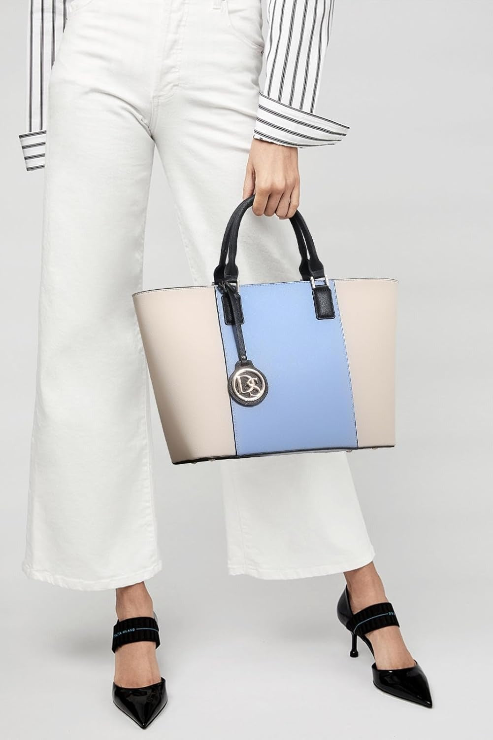 Satchel Purse Handbag for Women Large Shoulder Work Tote Bag With Matching Wallet
