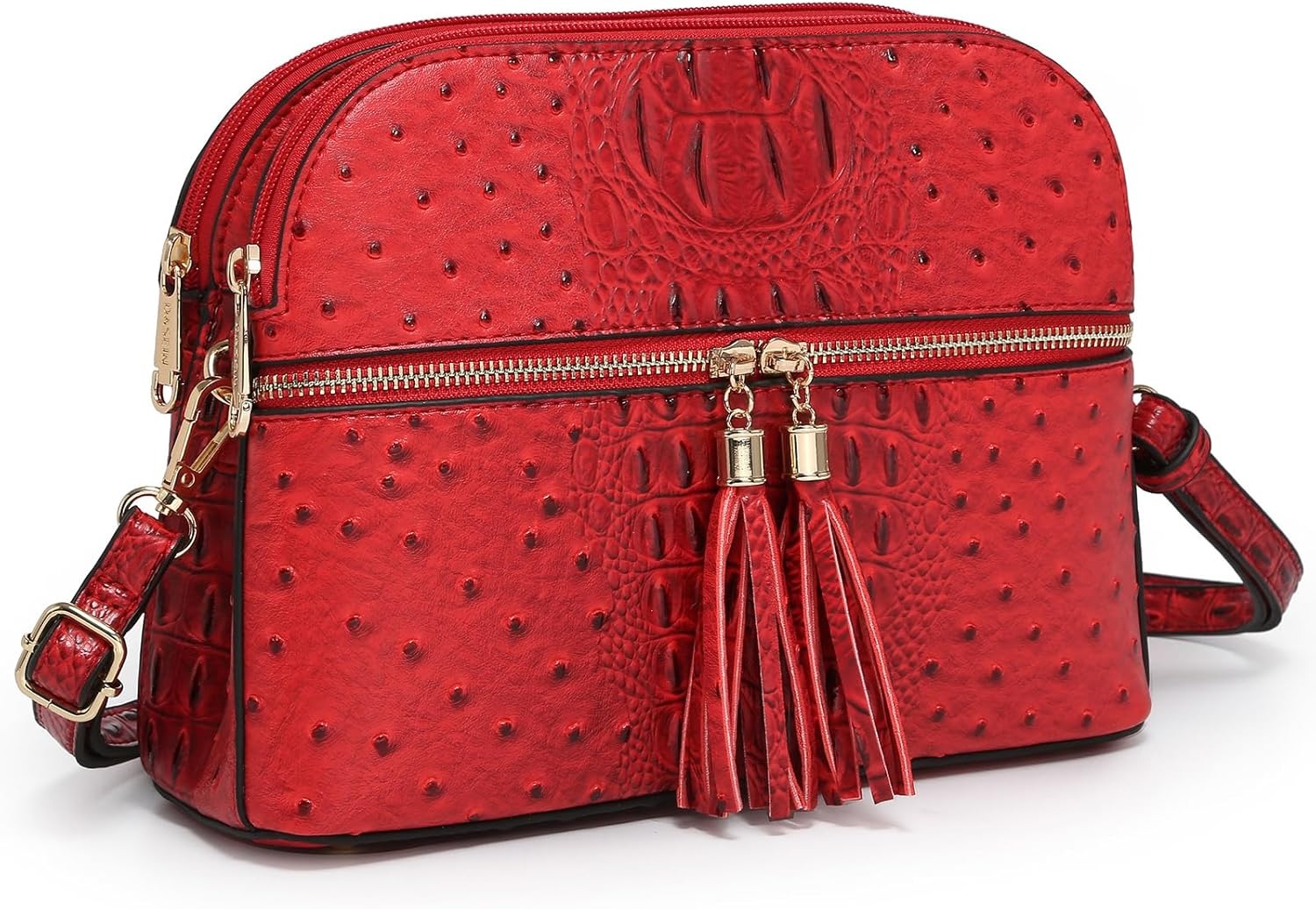 Women Tassel Zipper Pocket Crossbody Bag Shoulder Purse Fashion Travel Bag