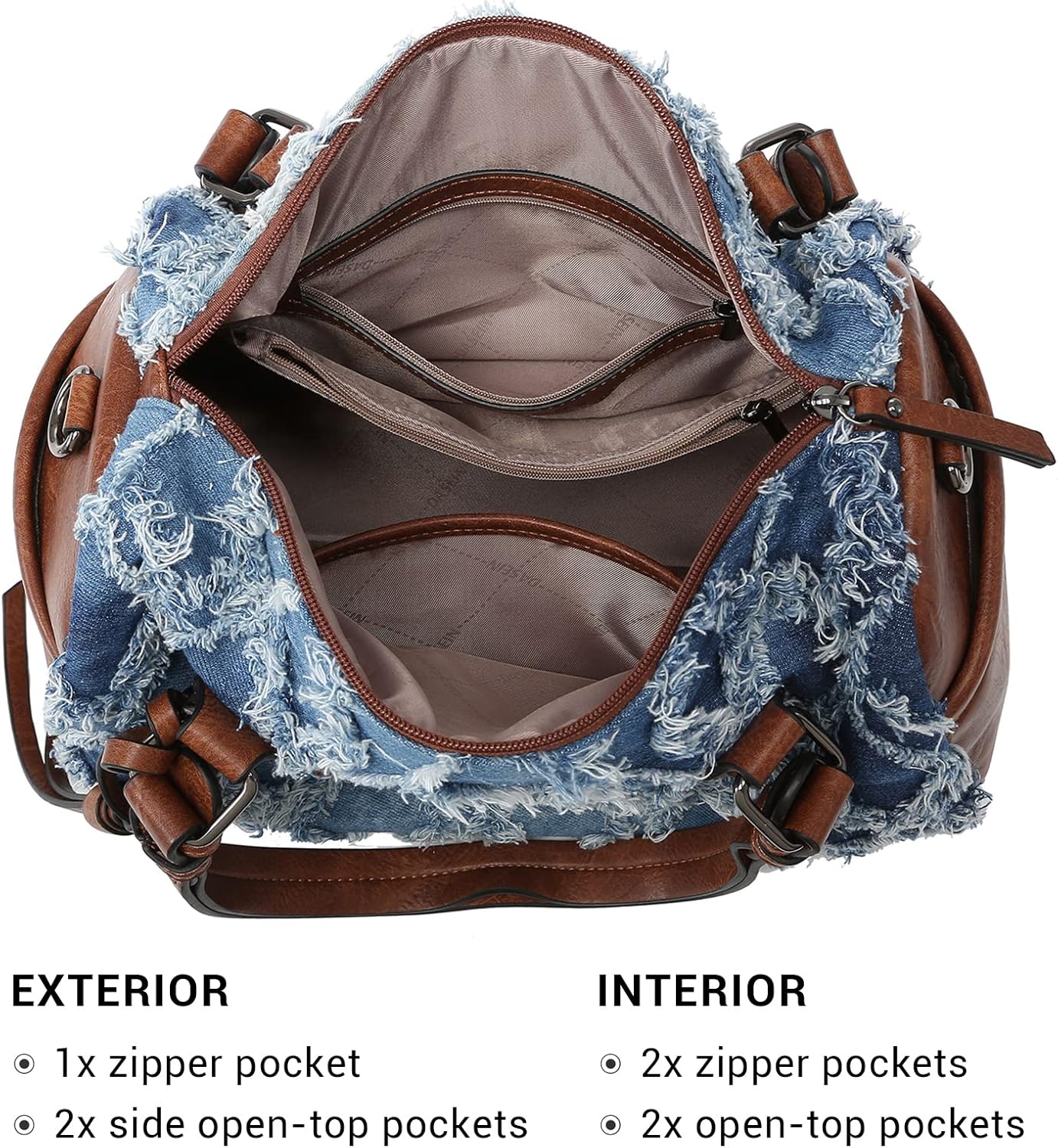 Women Soft Barrel Bags Large Hobo Top Handle Work Totes Satchel Handbags Shoulder Purse