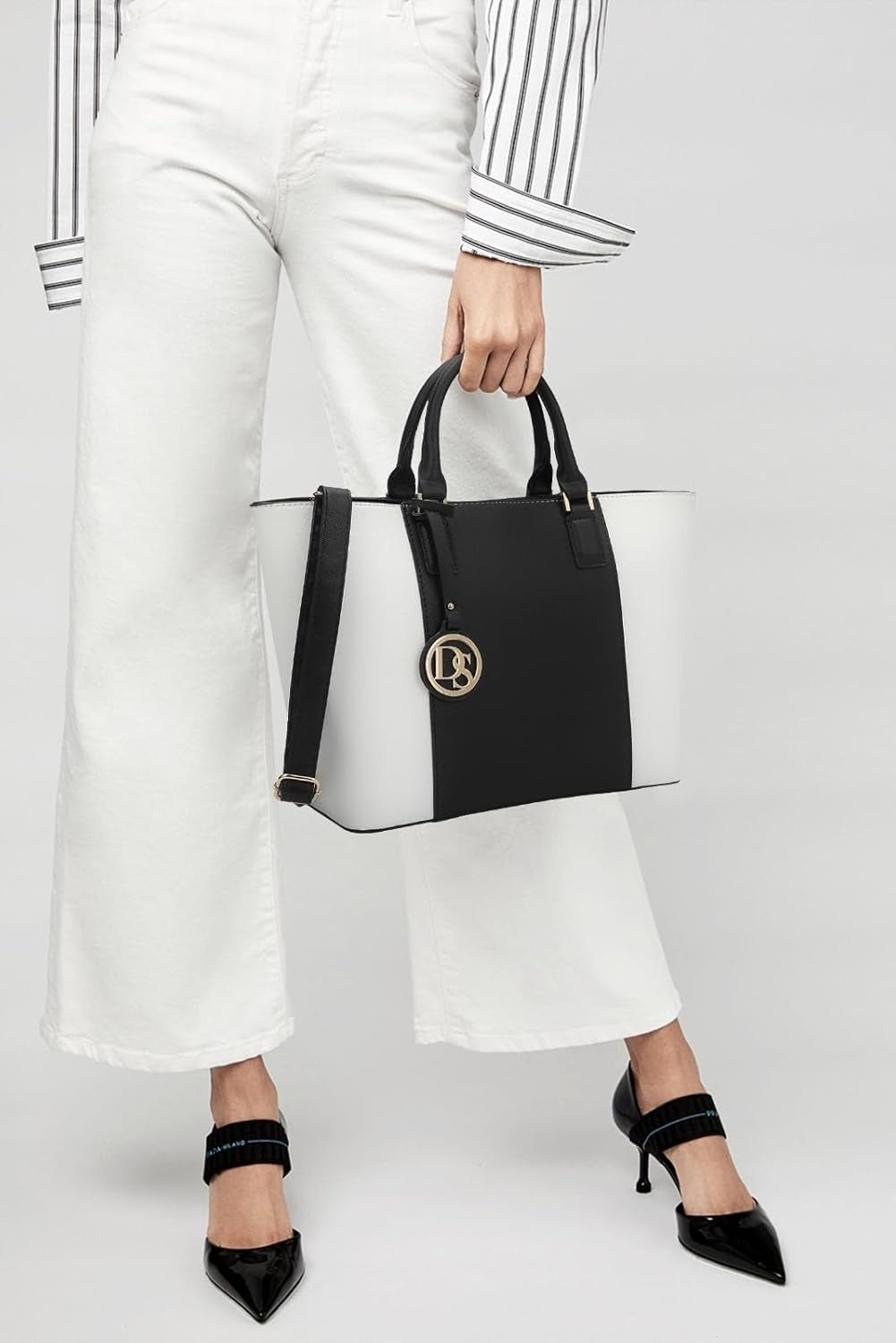 Satchel Purse Handbag for Women Large Shoulder Work Tote Bag With Matching Wallet