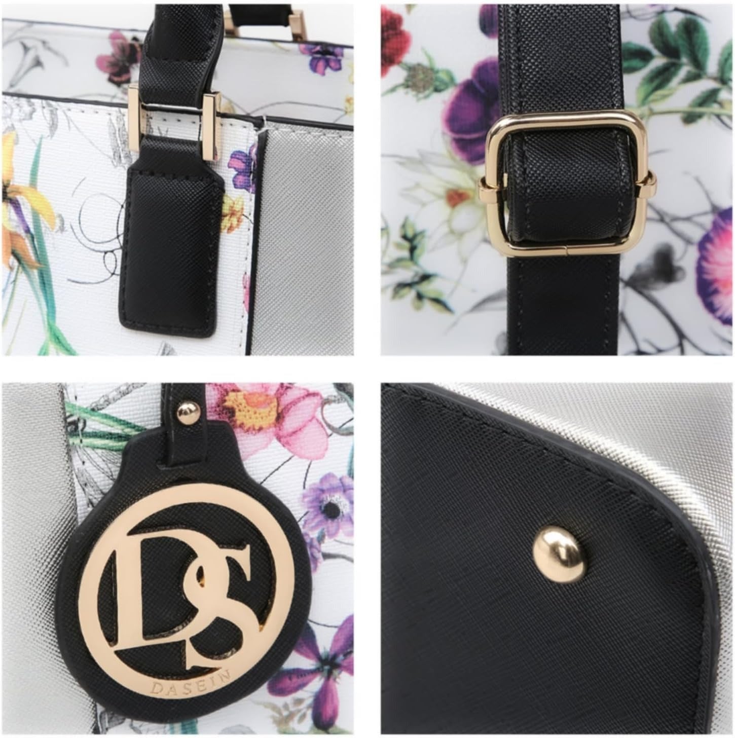 Satchel Purse Handbag for Women Large Shoulder Work Tote Bag With Matching Wallet