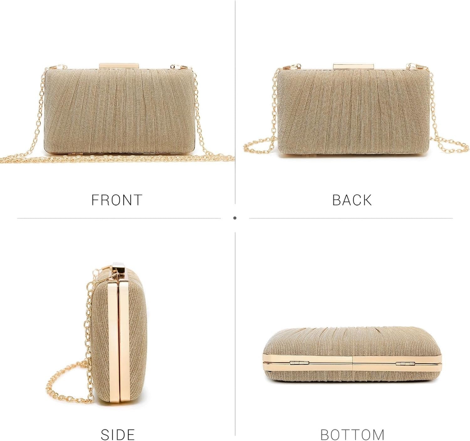 Women Evening Purses Clutch Bags Formal Party Clutches Wedding Purses Cocktail Prom Handbags