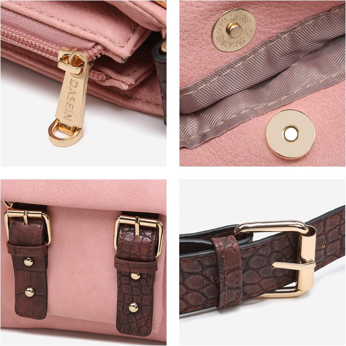 Women Lightweight Crossbody Bags Soft Vegan Leather Messenger Bag Shoulder Bag Travel Purse