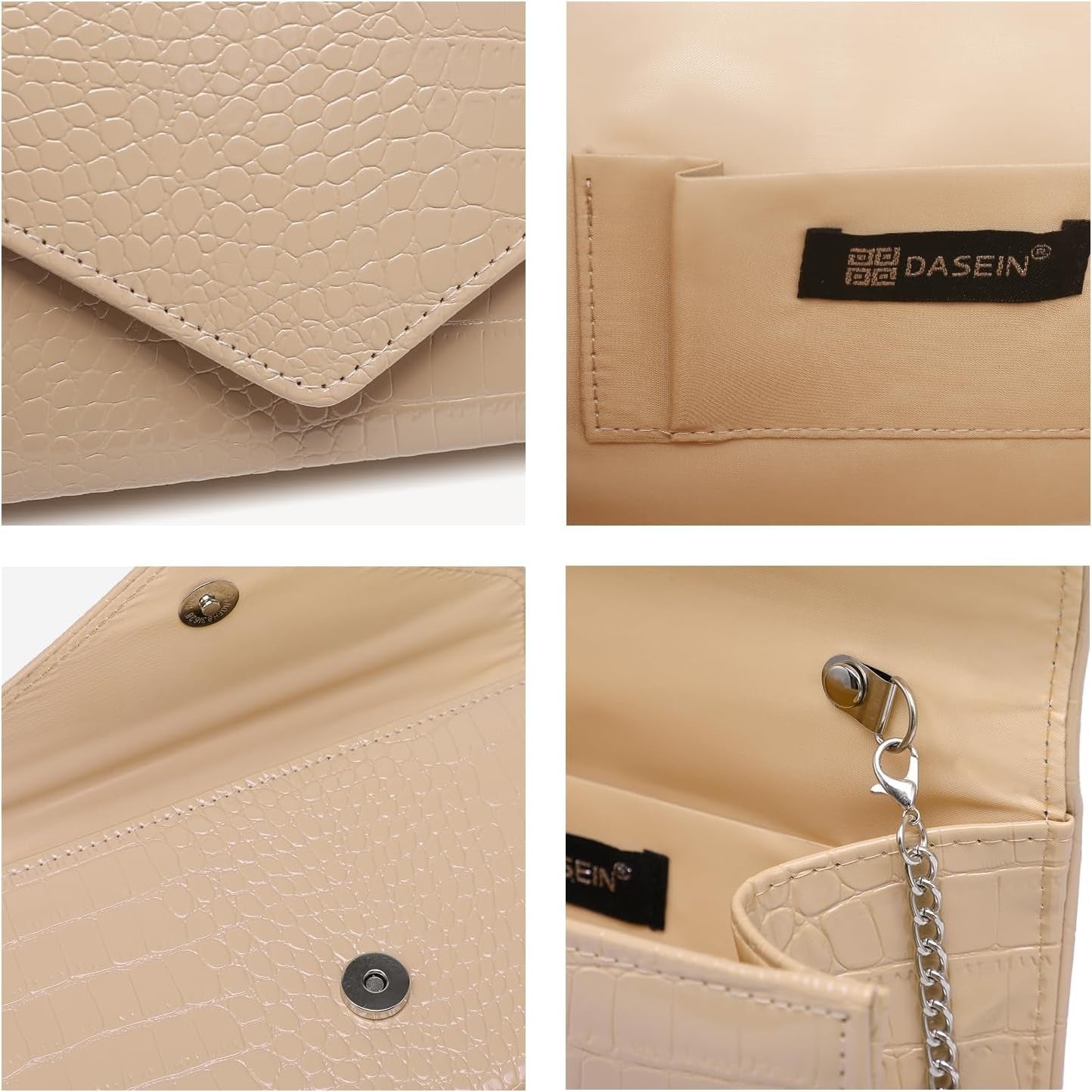 Women Glitter Evening Bags Formal Clutches Wedding Purses Party Dressy Clutch Purse Cocktail Prom Handbags