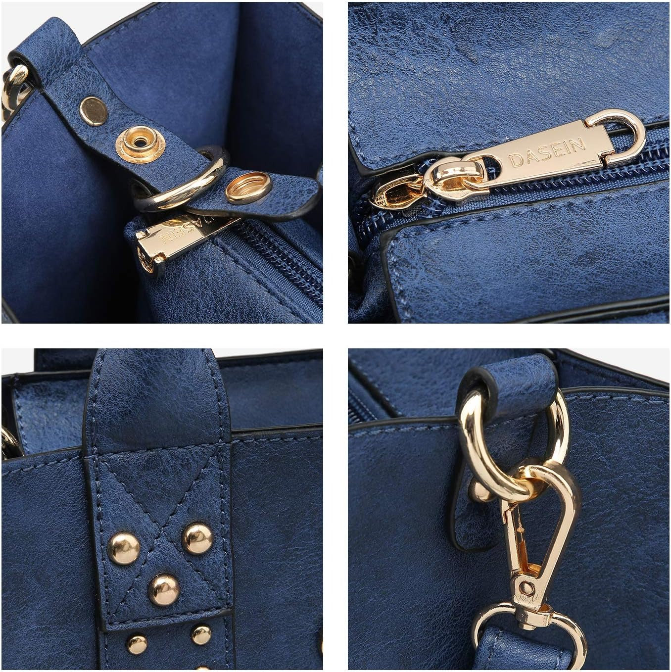 Purses Handbags for Women Tote Wallet Set Top Handle Satchel Shoulder Hobo Bag 3pcs