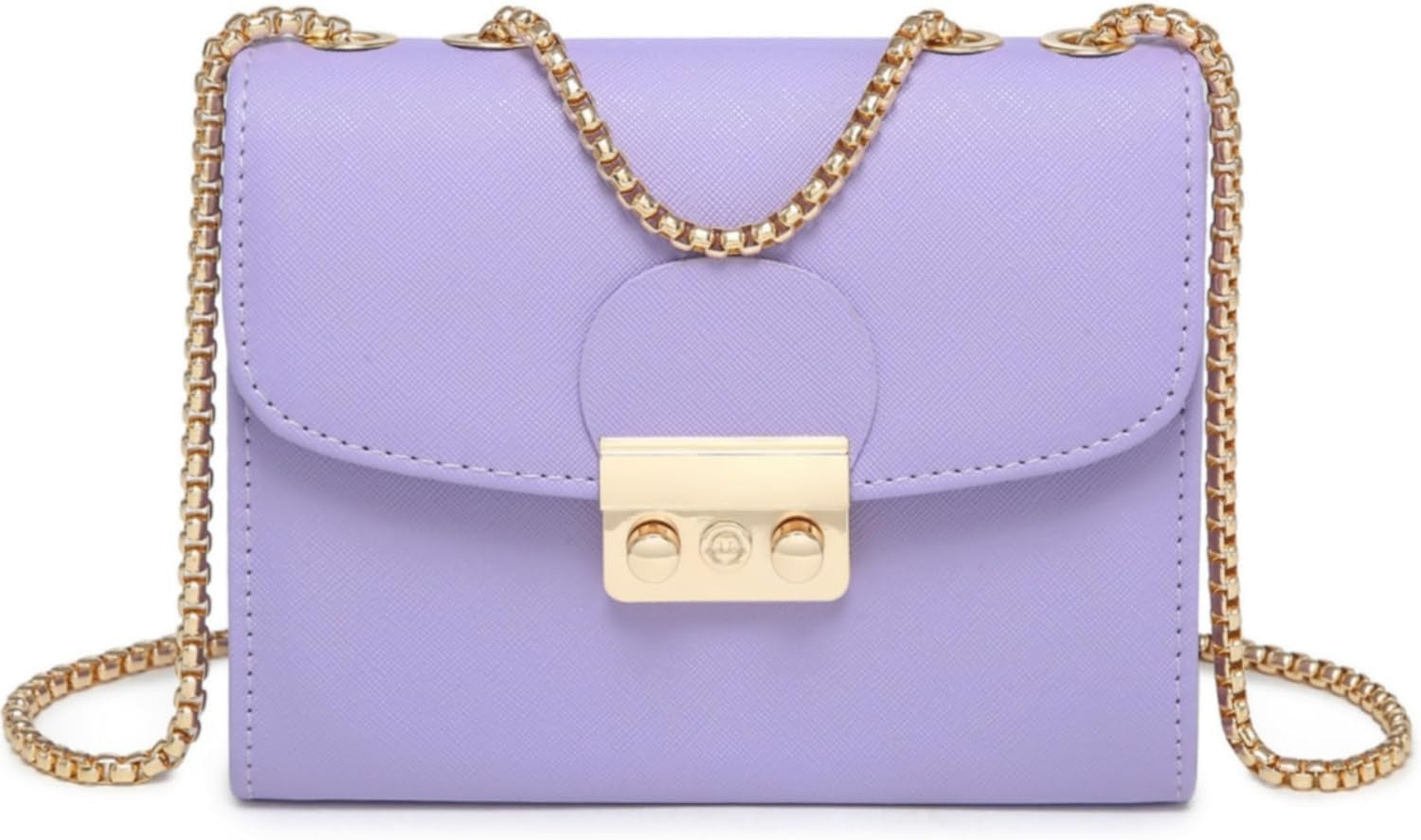 Women Small Crossbody Bag Designer Evening Bag Clutch Purse Handbag for Wedding/Prom/Party with Double Chain Strap | Small, Designer