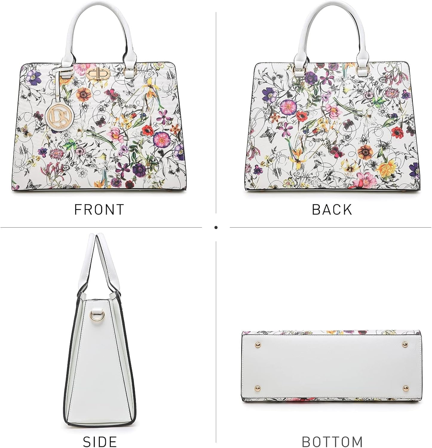 Women Handbags Purses Ladies Work Purse Satchel Tote Top Handle Shoulder Bags