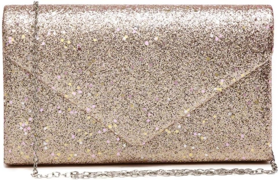 Women Glitter Evening Bags Formal Clutches Wedding Purses Party Dressy Clutch Purse Cocktail Prom Handbags