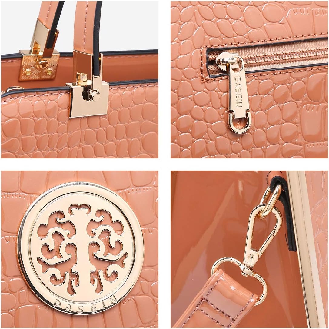 Women Purses and Handbags Top Handle Satchel Bags Large Shoulder Work Bag Tote with Wallet