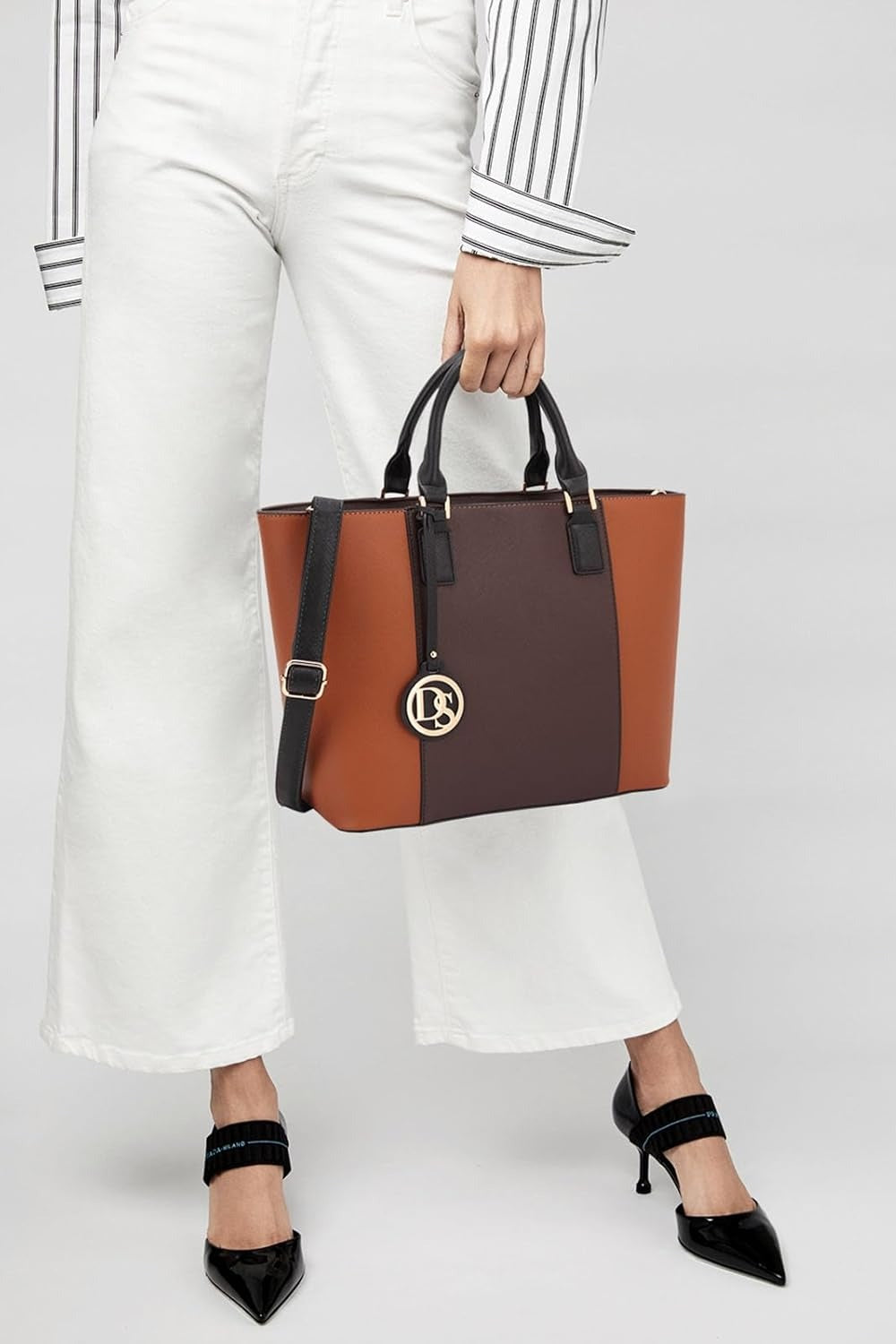 Satchel Purse Handbag for Women Large Shoulder Work Tote Bag With Matching Wallet
