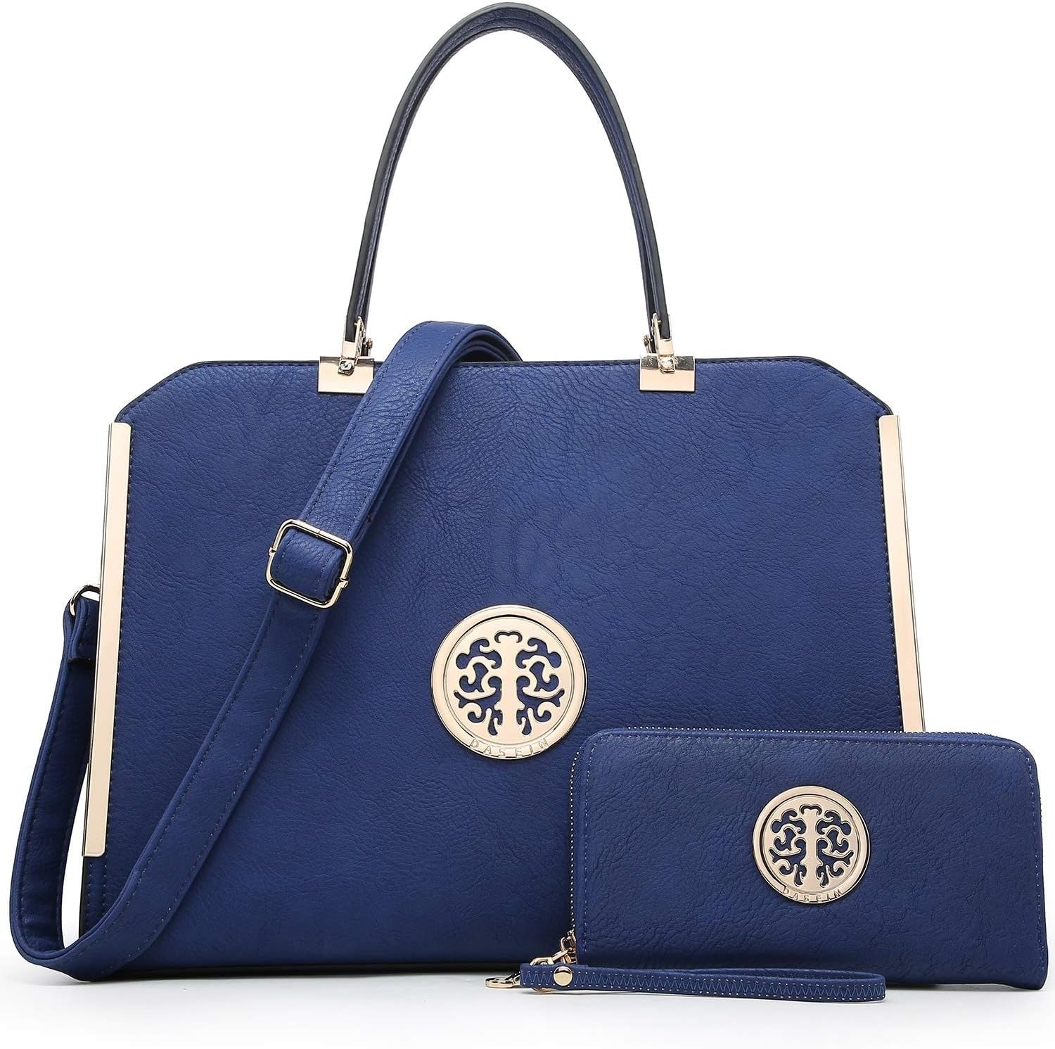 Women Purses and Handbags Top Handle Satchel Bags Large Shoulder Work Bag Tote with Wallet