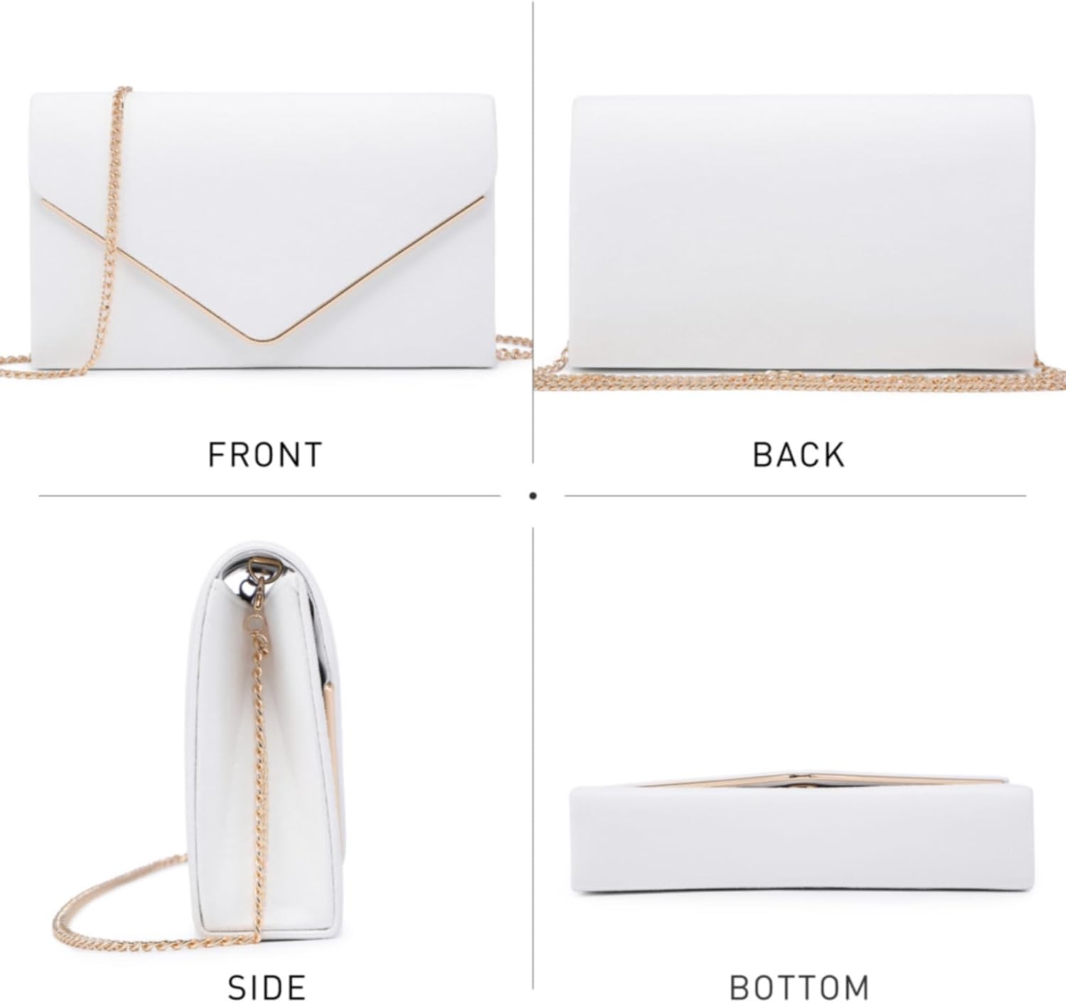Women Faux Suede Evening Clutch Bags Formal Party Clutches Wedding Purses Cocktail Prom Clutches