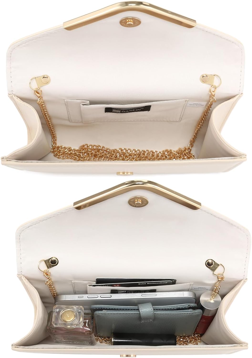 Women Evening Bags Formal Clutch Purses for Wedding Party Prom Handbags with Shoulder Strap and Glitter Flap | Formal, Wedding Party, Prom, with Shoulder Strap, Glitter Flap, Formal