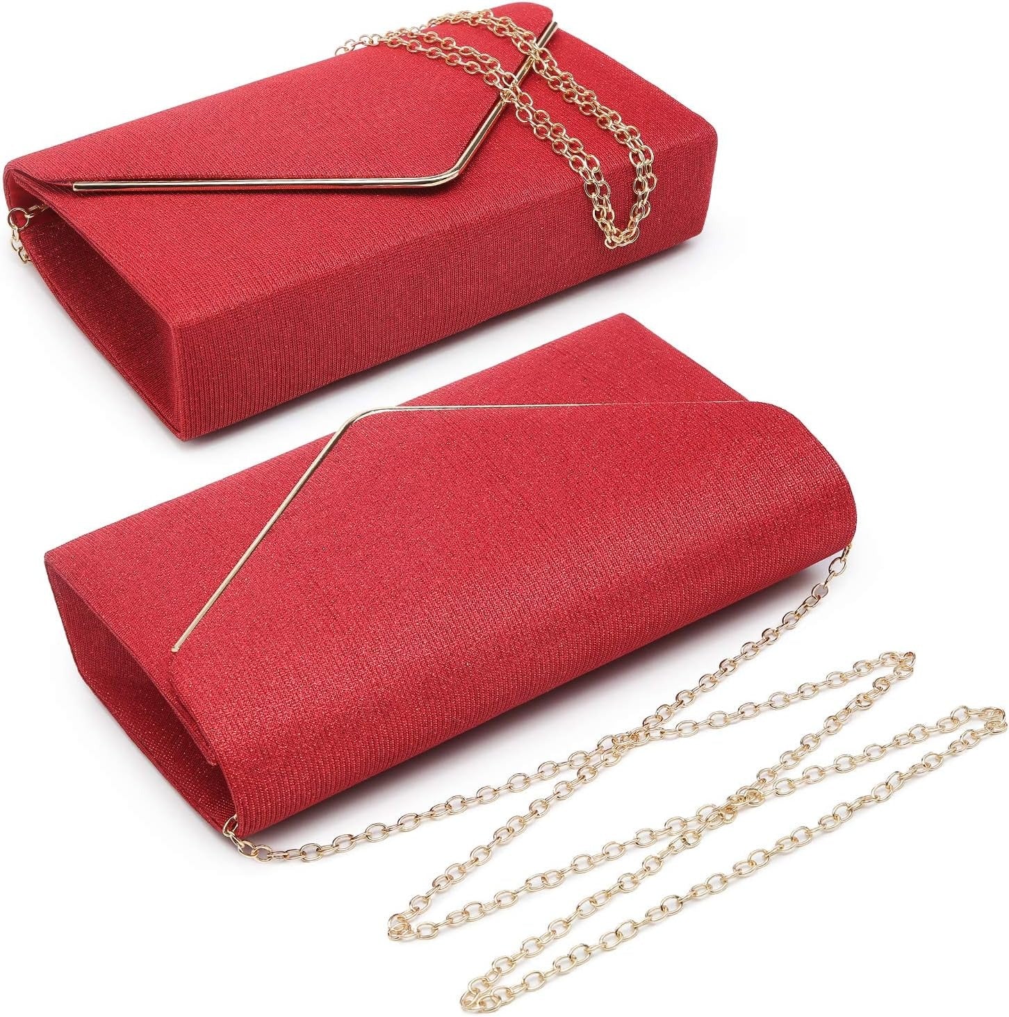 Women Glistening Clutches Handbags Evening Bags Wedding Purses Cocktail Prom Party Clutches