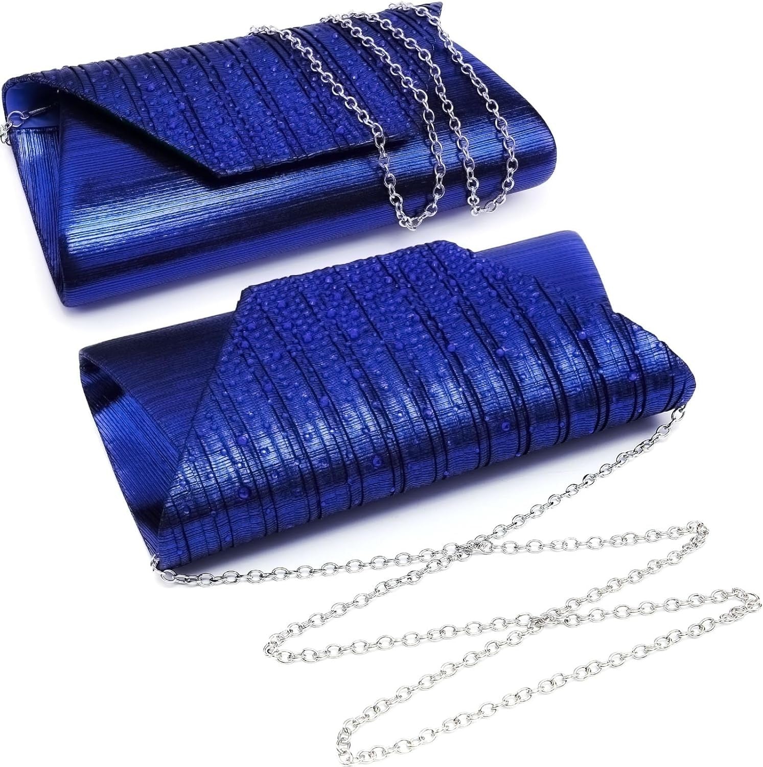 Women Evening Bags Wedding Purses Handbags Party Clutches Cocktail Prom Formal Clutch with Glitter Rhinestones