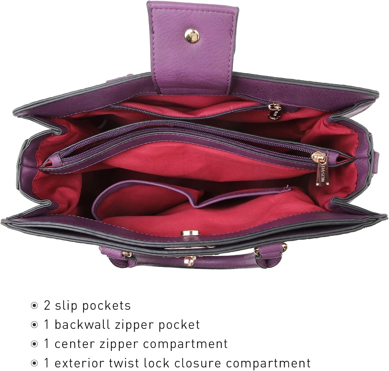 Women Handbags Purses Ladies Work Purse Satchel Tote Top Handle Shoulder Bags