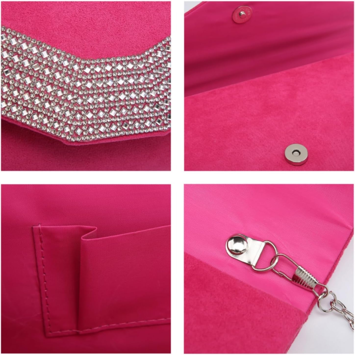 Women's Evening Bags Formal Party Clutches Wedding Purses Cocktail Prom Handbags