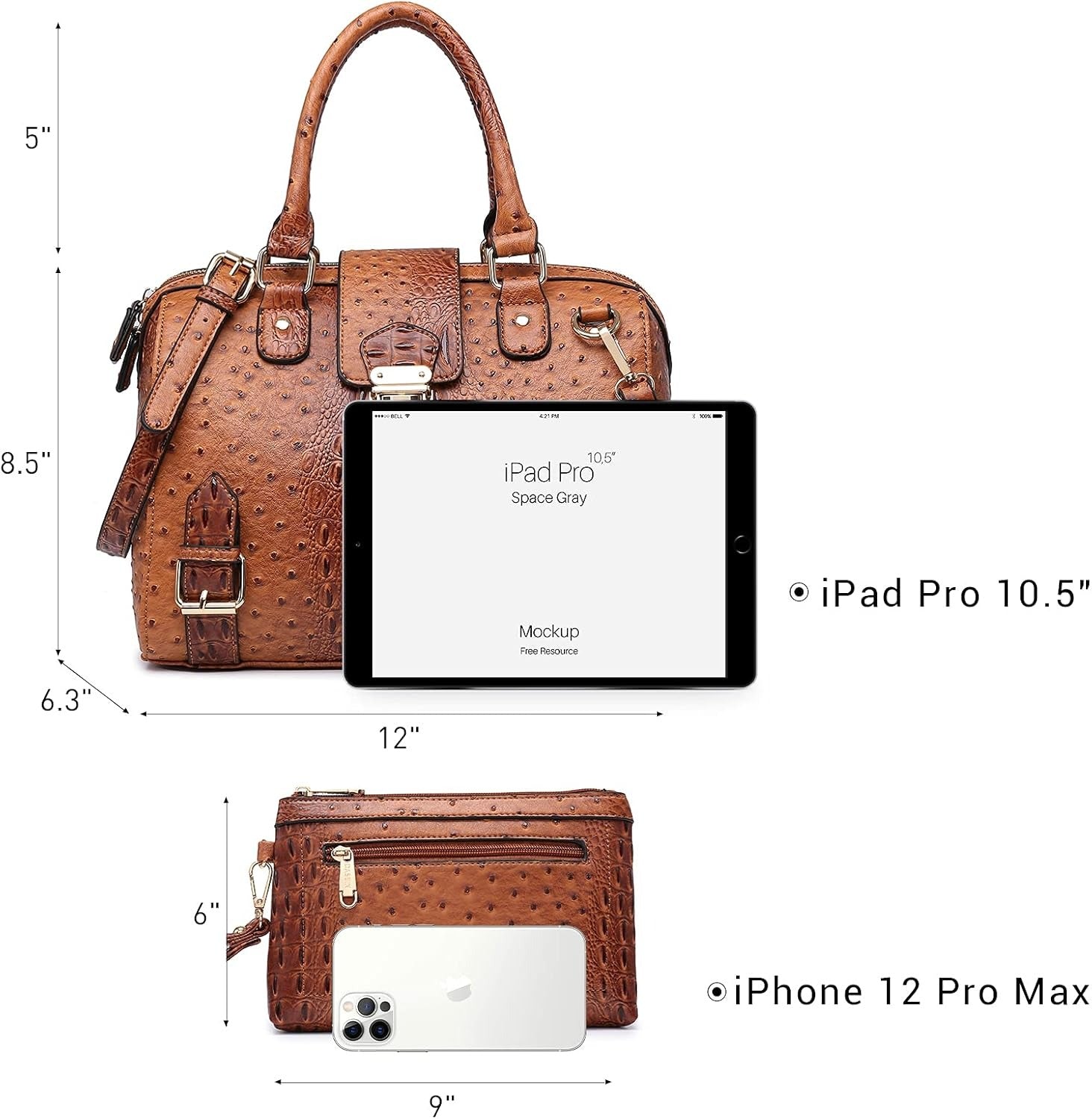 Women Barrel Handbags Fashion Satchel Bags Top Handle Shoulder Purses Vegan Leather Work Tote