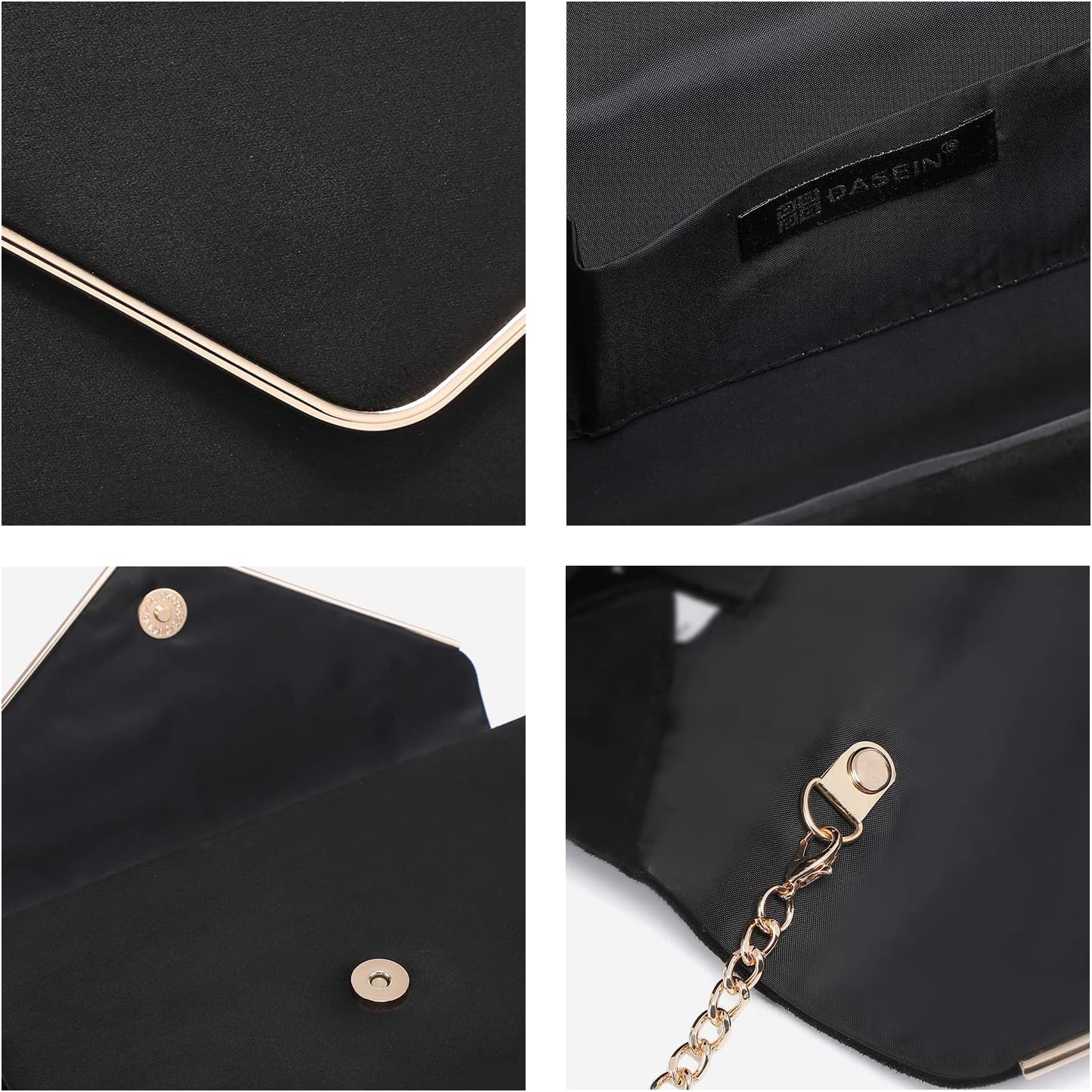 Women Faux Suede Evening Clutch Bags Formal Party Clutches Wedding Purses Cocktail Prom Clutches