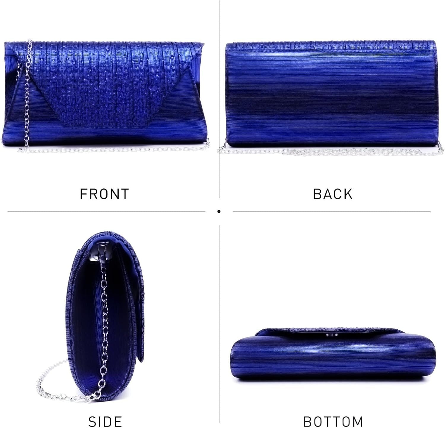 Women Evening Bags Wedding Purses Handbags Party Clutches Cocktail Prom Formal Clutch with Glitter Rhinestones