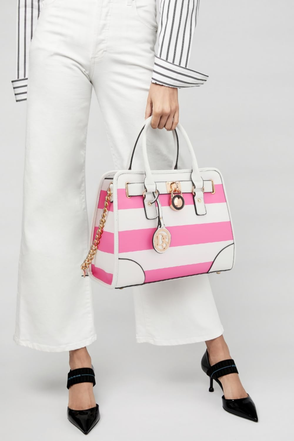 Women Handbags Top Handle Satchel Purse Shoulder Bag Hobo Bag Work Bag Set 2pcs