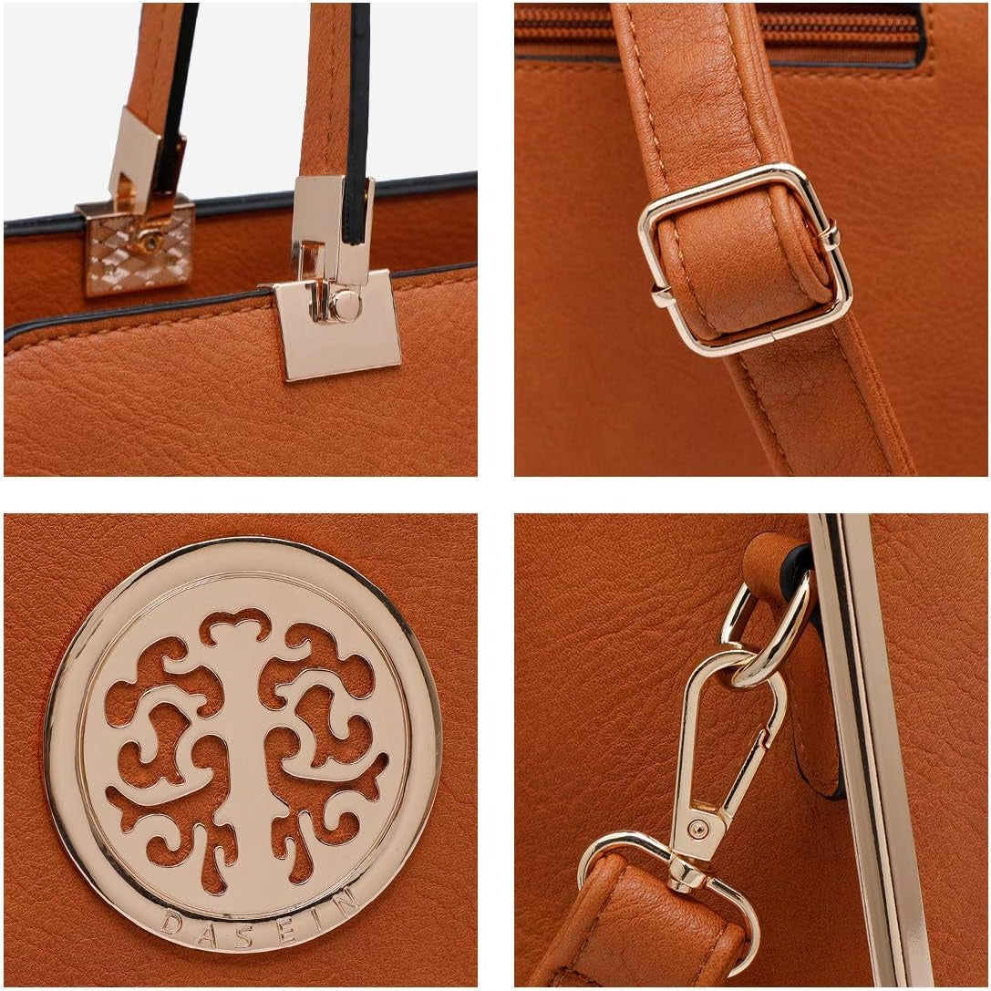 Women Purses and Handbags Top Handle Satchel Bags Large Shoulder Work Bag Tote with Wallet