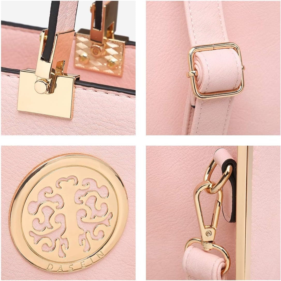 Women Purses and Handbags Top Handle Satchel Bags Large Shoulder Work Bag Tote with Wallet
