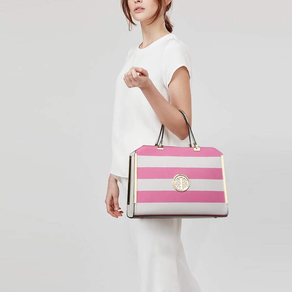 Women Purses and Handbags Top Handle Satchel Bags Large Shoulder Work Bag Tote with Wallet