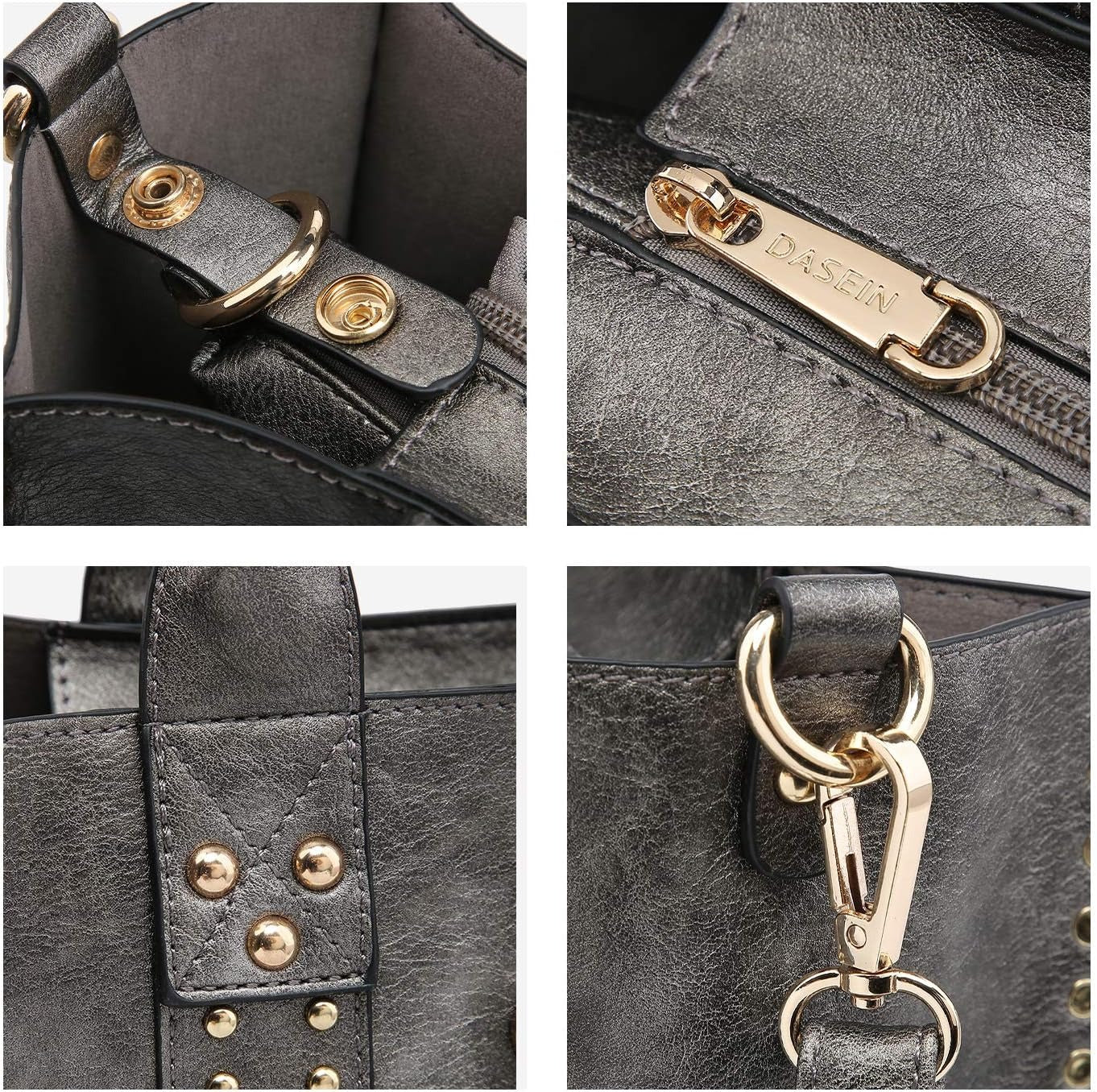 Purses Handbags for Women Tote Wallet Set Top Handle Satchel Shoulder Hobo Bag 3pcs
