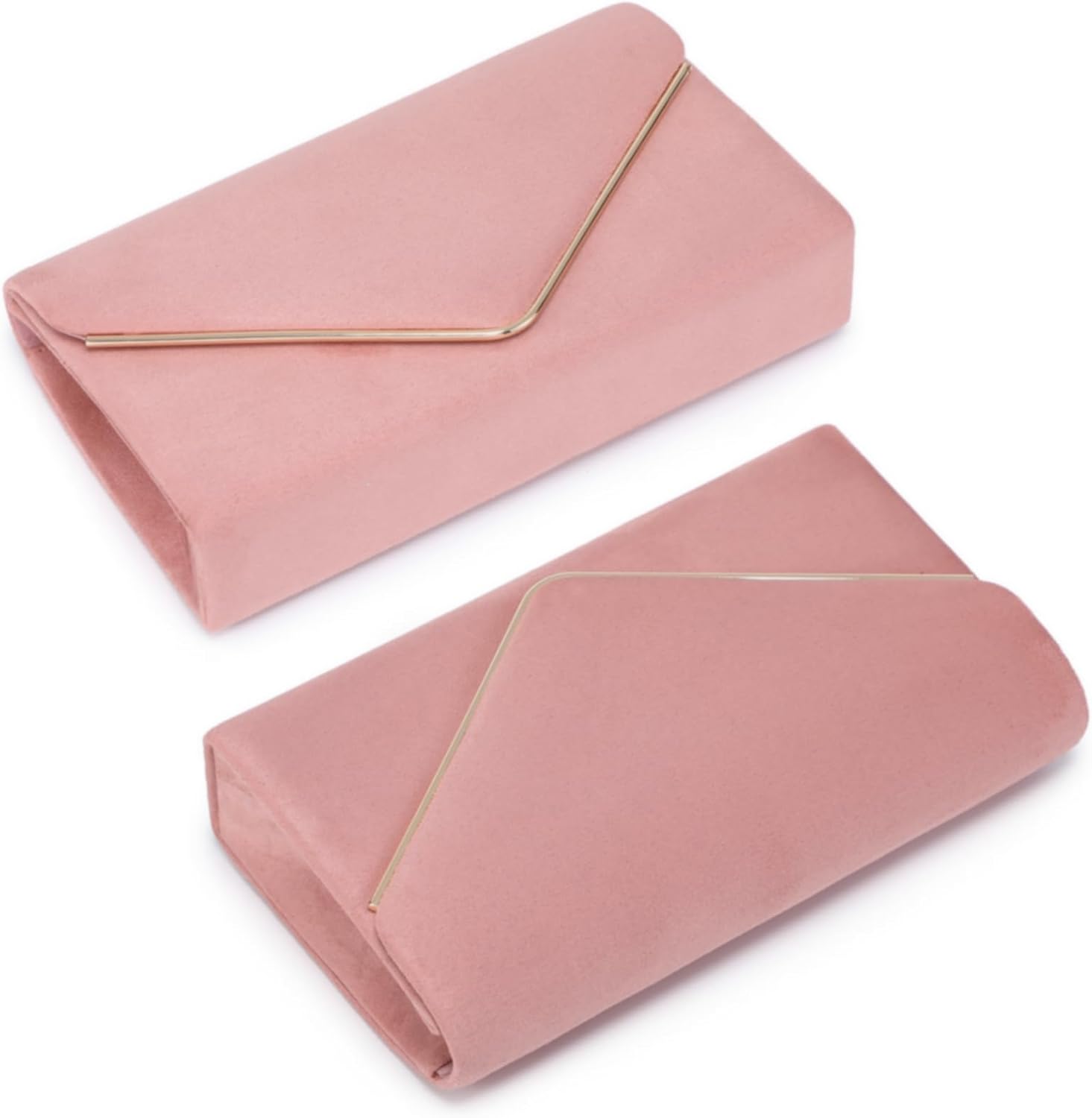 Women Faux Suede Evening Clutch Bags Formal Party Clutches Wedding Purses Cocktail Prom Clutches