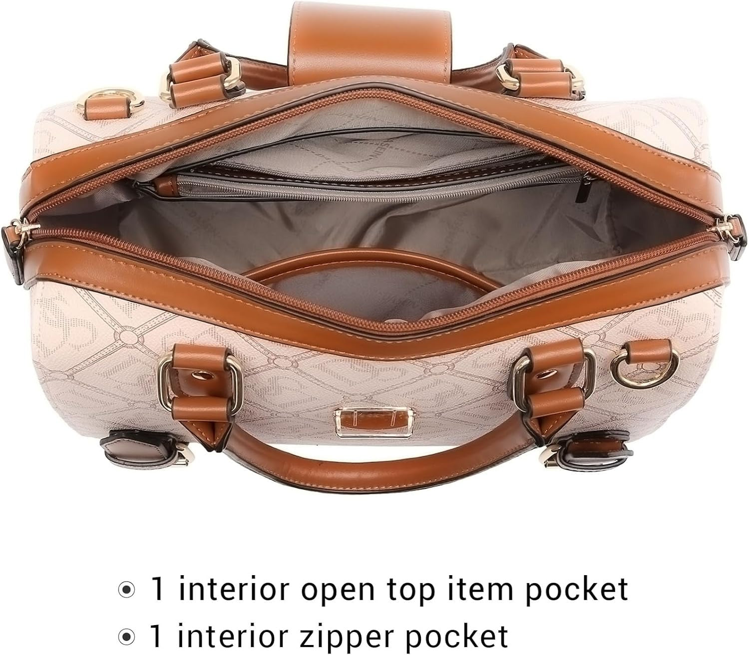 Women Barrel Handbags Fashion Satchel Bags Top Handle Shoulder Purses Vegan Leather Work Tote