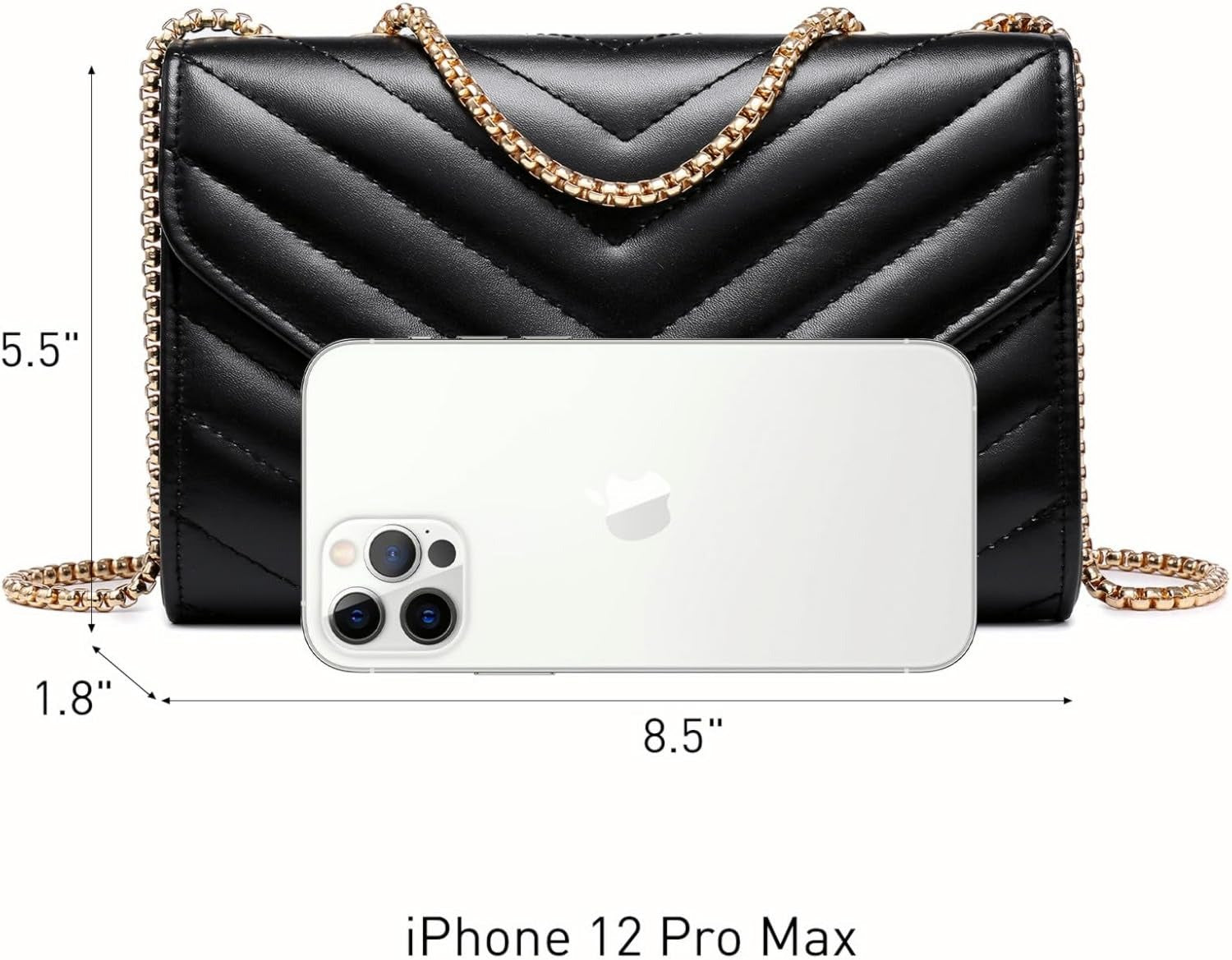 Women Small Quilted Crossbody Bags Stylish Designer Evening Bag Clutch Purses and Handbags with Chain Shoulder Strap