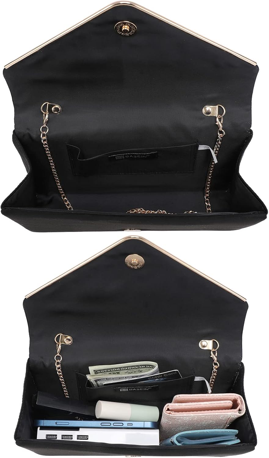 Women Faux Suede Evening Clutch Bags Formal Party Clutches Wedding Purses Cocktail Prom Clutches