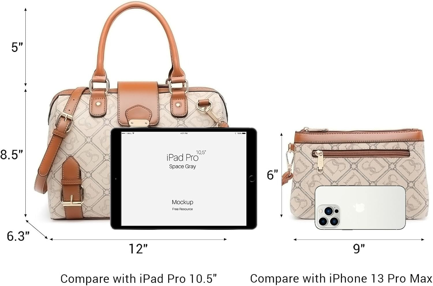 Women Barrel Handbags Fashion Satchel Bags Top Handle Shoulder Purses Vegan Leather Work Tote