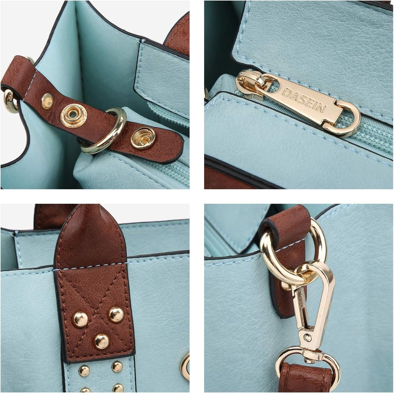 Purses Handbags for Women Tote Wallet Set Top Handle Satchel Shoulder Hobo Bag 3pcs
