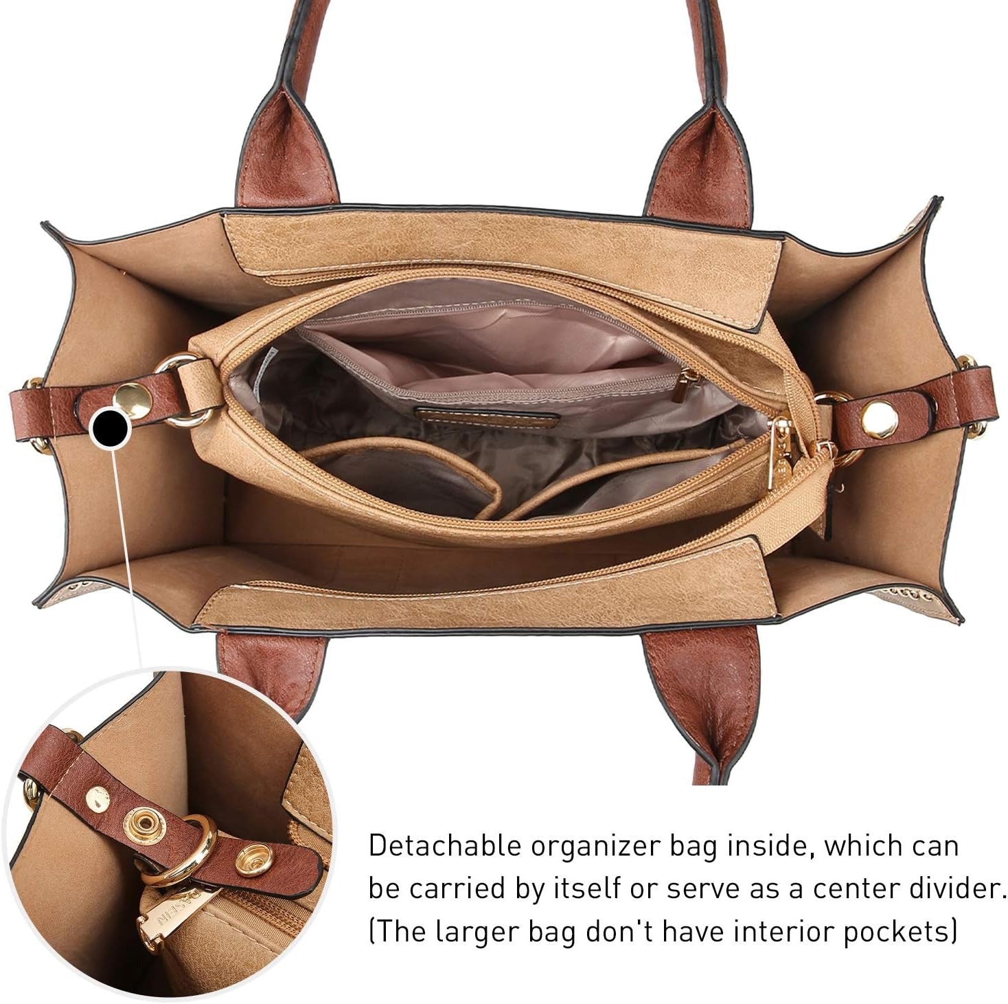 Purses Handbags for Women Tote Wallet Set Top Handle Satchel Shoulder Hobo Bag 3pcs
