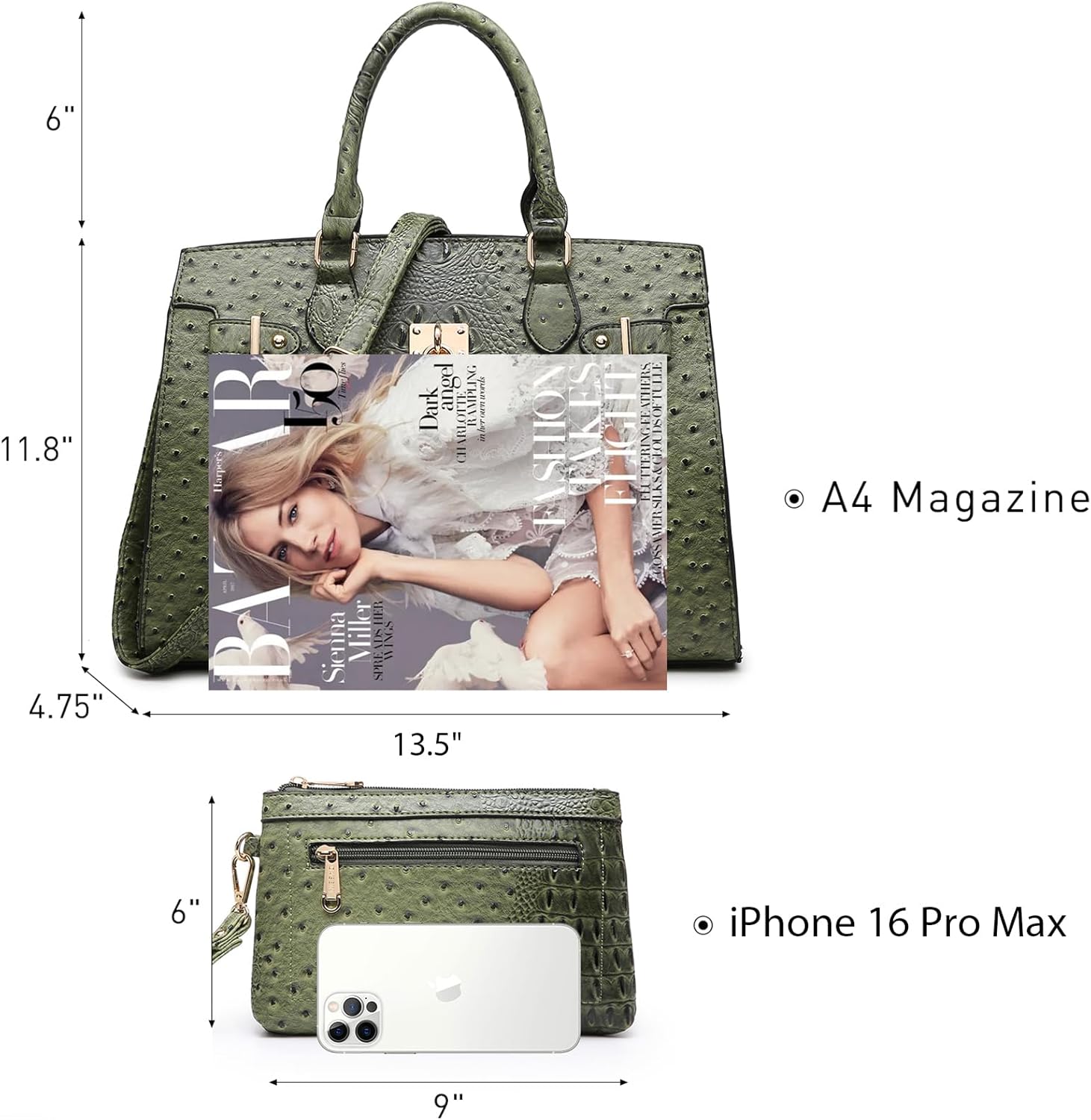 Women Handbags and Purses Ladies Shoulder Bag Top Handle Satchel Tote Work Bag