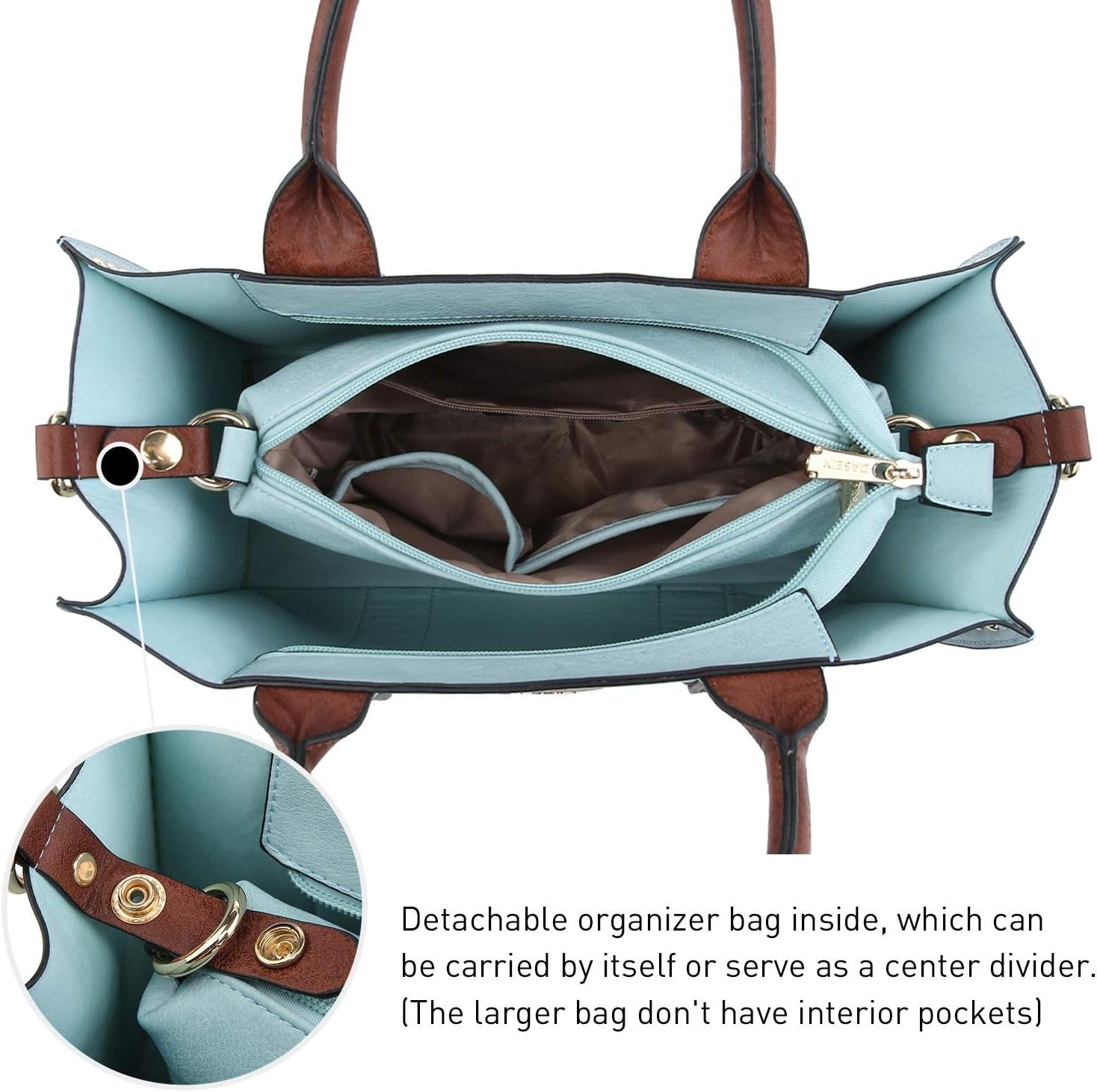 Purses Handbags for Women Tote Wallet Set Top Handle Satchel Shoulder Hobo Bag 3pcs