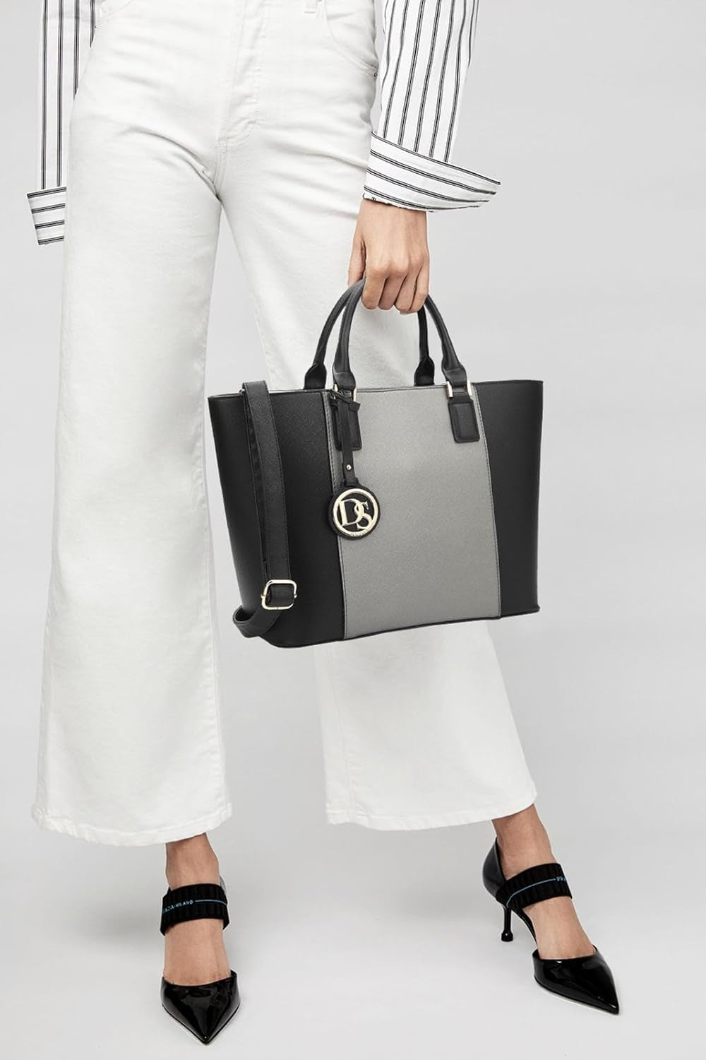 Satchel Purse Handbag for Women Large Shoulder Work Tote Bag With Matching Wallet