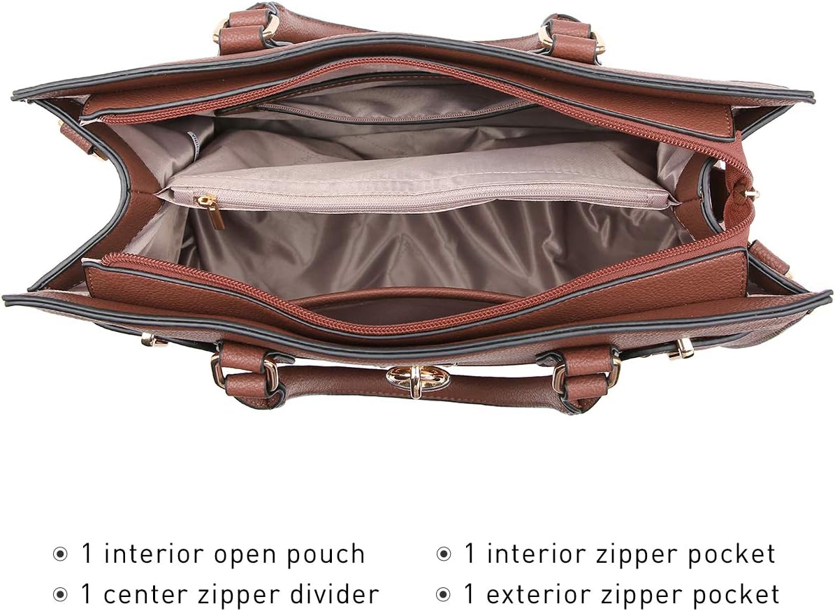 Women Handbags and Purses Ladies Shoulder Bag Top Handle Satchel Tote Work Bag