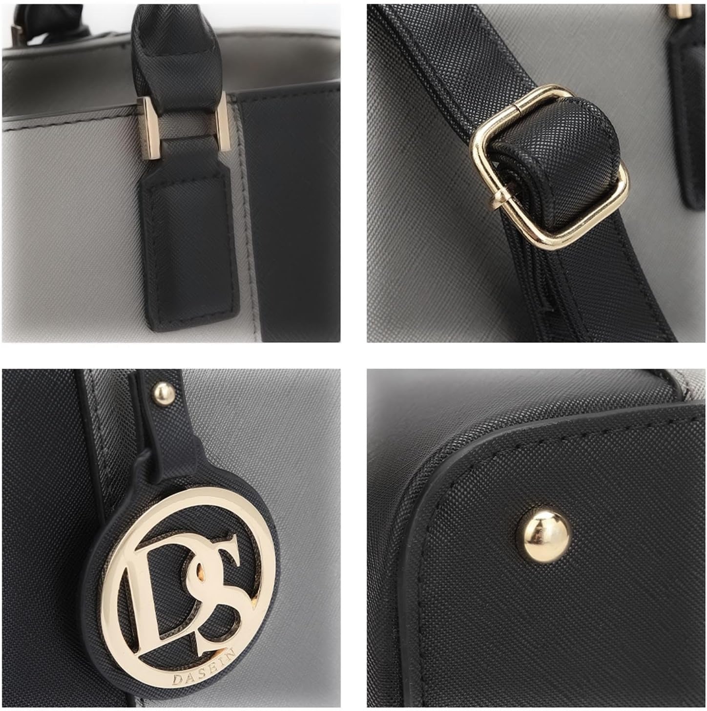 Satchel Purse Handbag for Women Large Shoulder Work Tote Bag With Matching Wallet