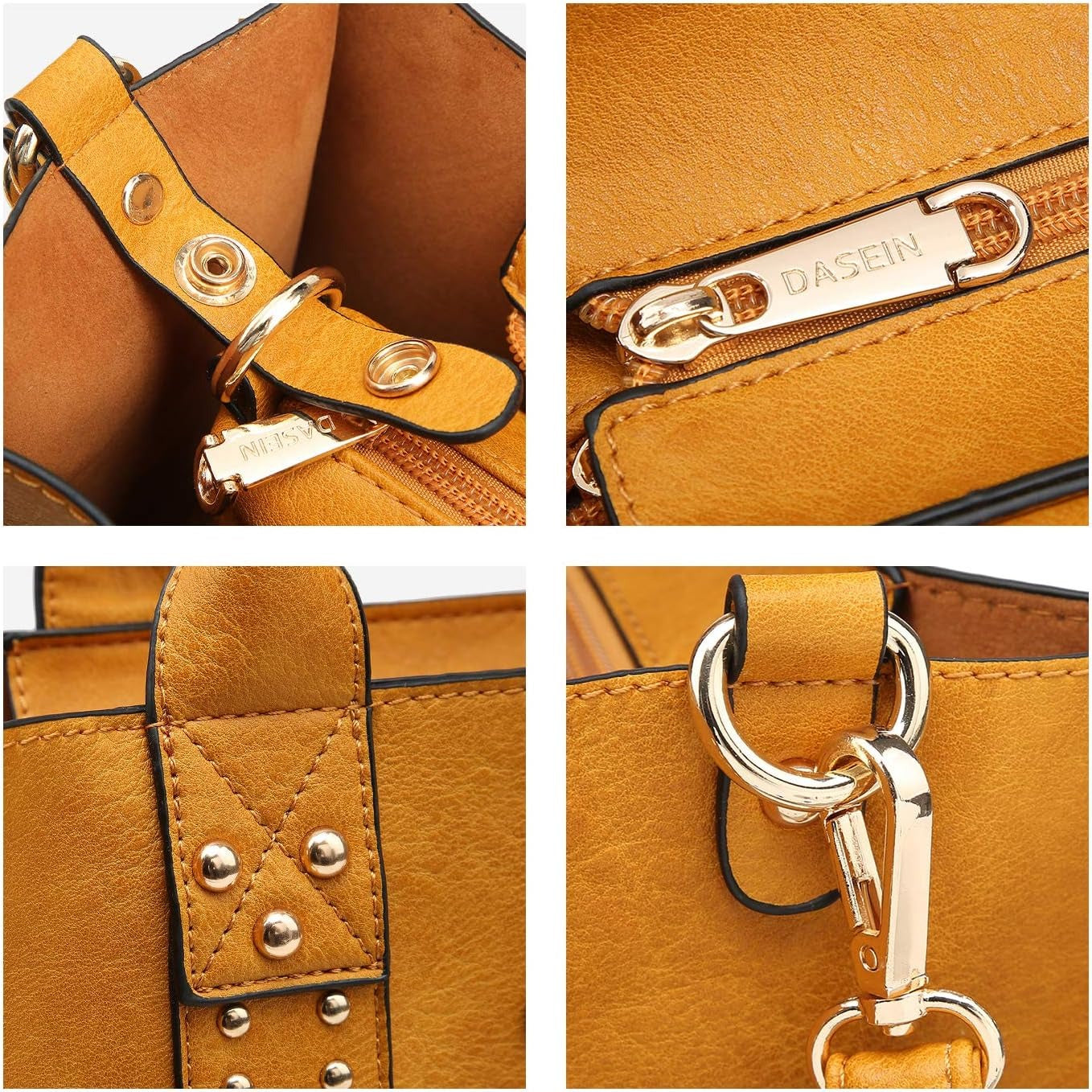 Purses Handbags for Women Tote Wallet Set Top Handle Satchel Shoulder Hobo Bag 3pcs